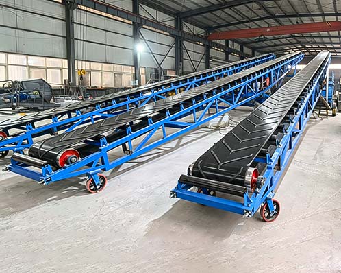 Portable Mobile Belt Conveyor For Iron Ore suppliers