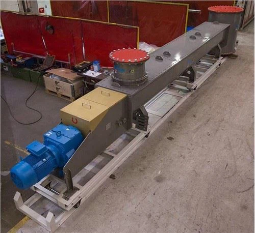 Spirālveida skrūvju konveijers